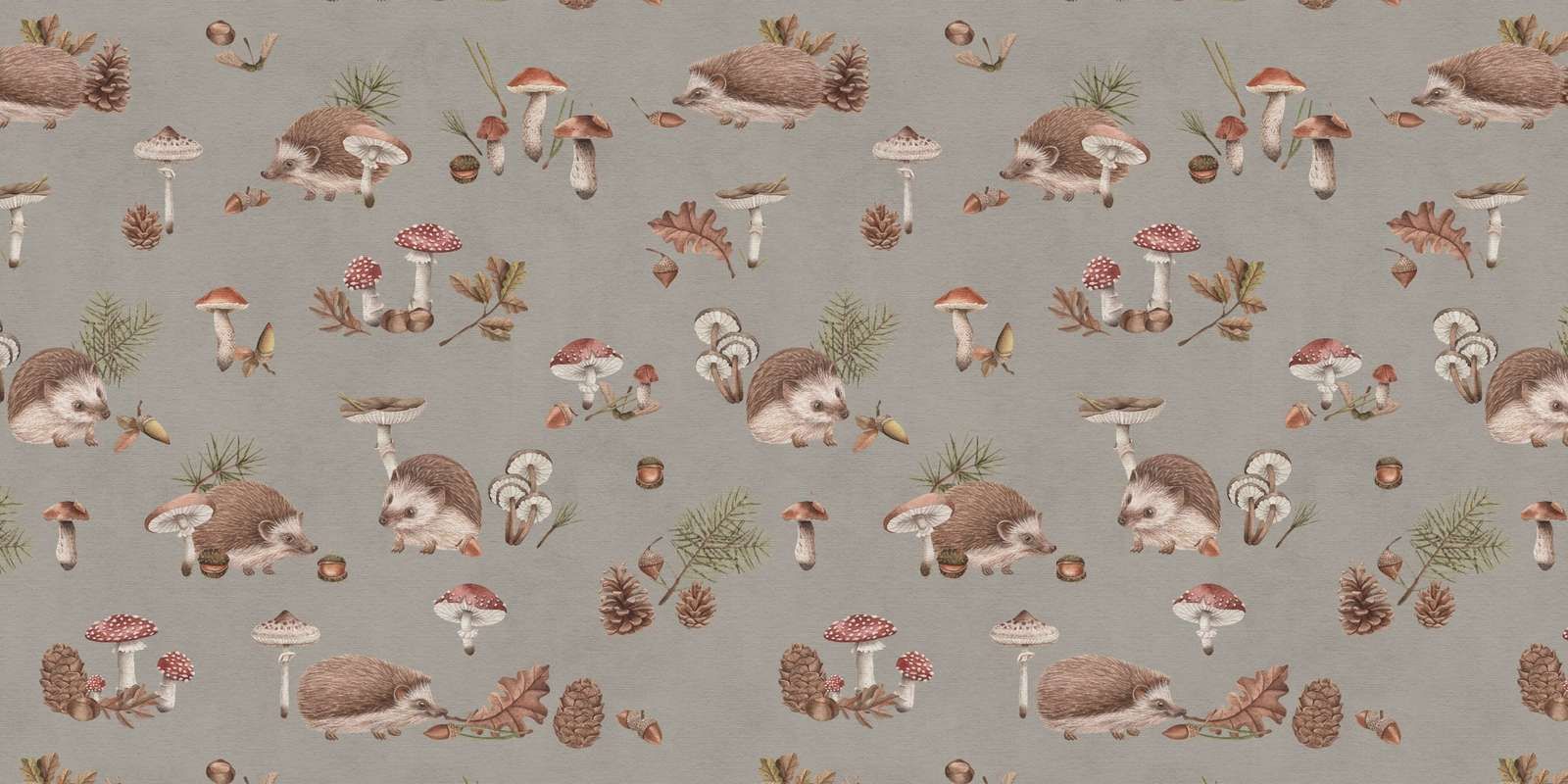 Happy Hedgehog - Taupe - 120