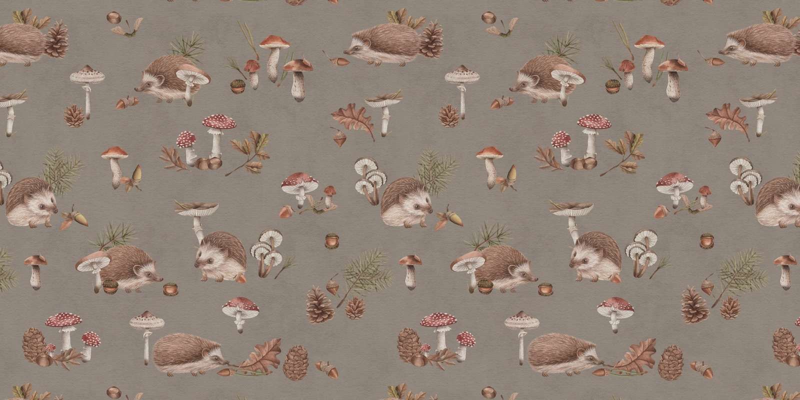 Happy Hedgehog - Brown - 120