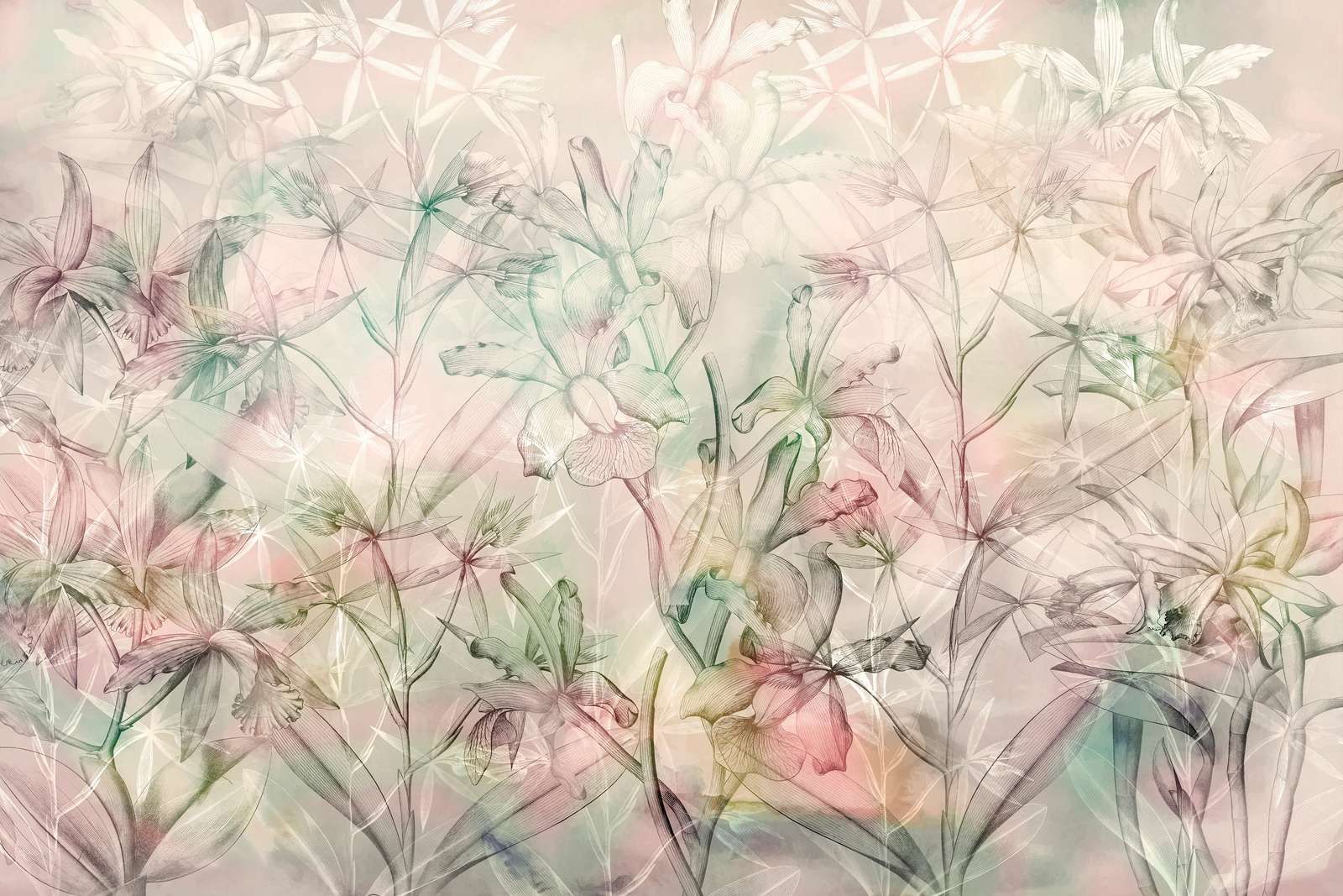 Orchidowa miraż w delikatnych pastelach