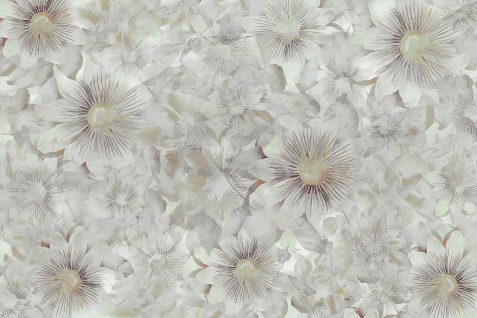 Elegancja Akwareli Botanicznej Mglista Szarość