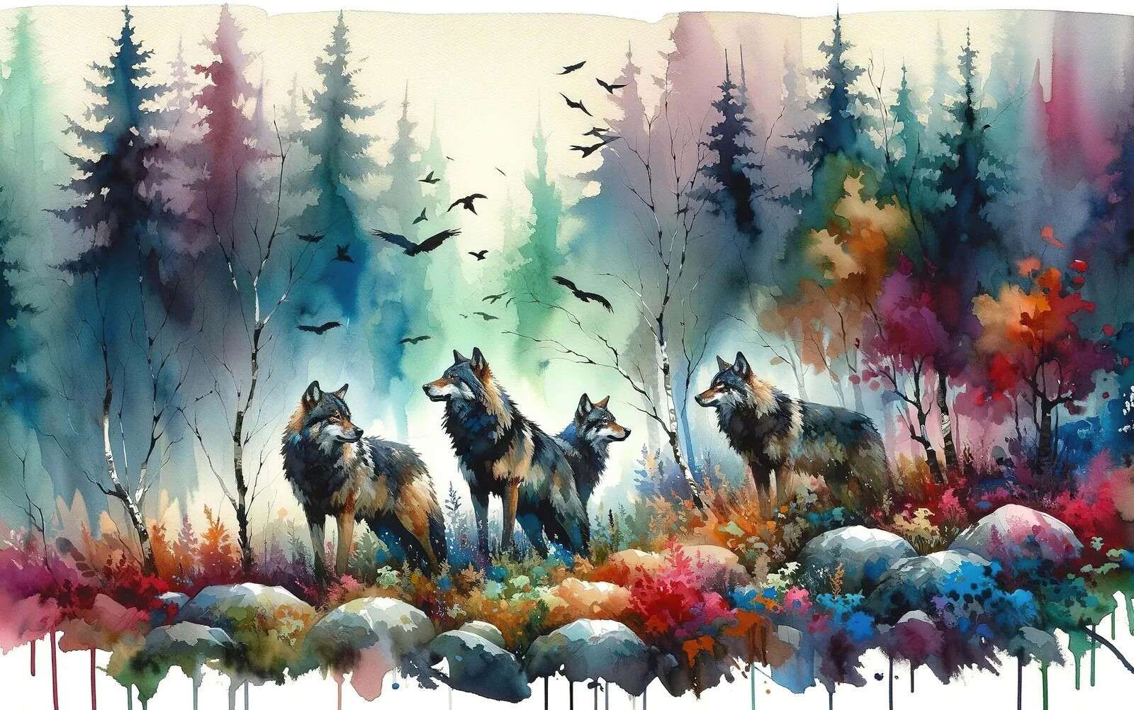 Melodia dziczy wilki