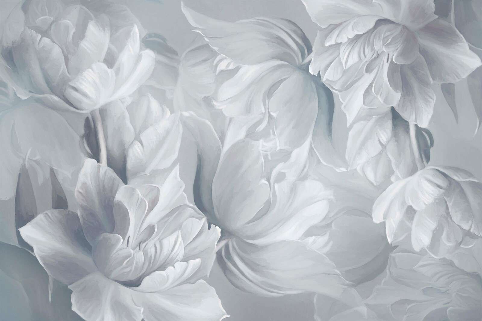 Wielkie Białe Tulipany