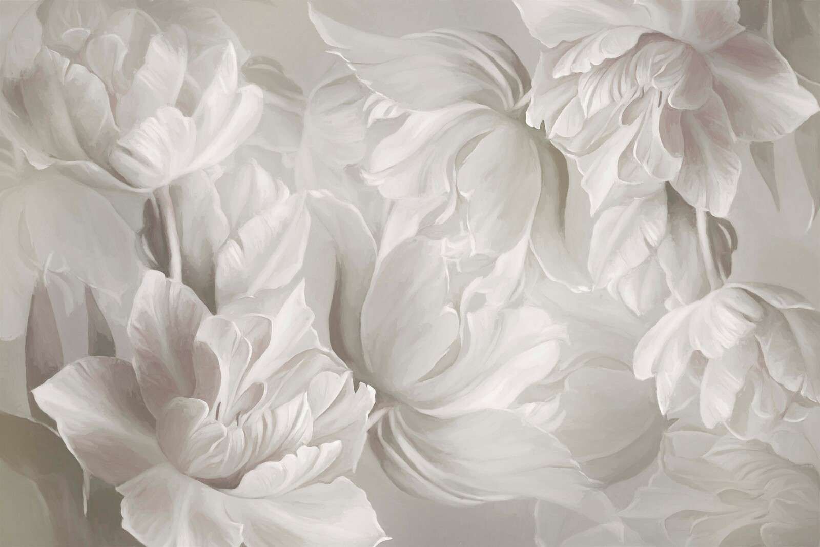 Duże Żółte Tulipany