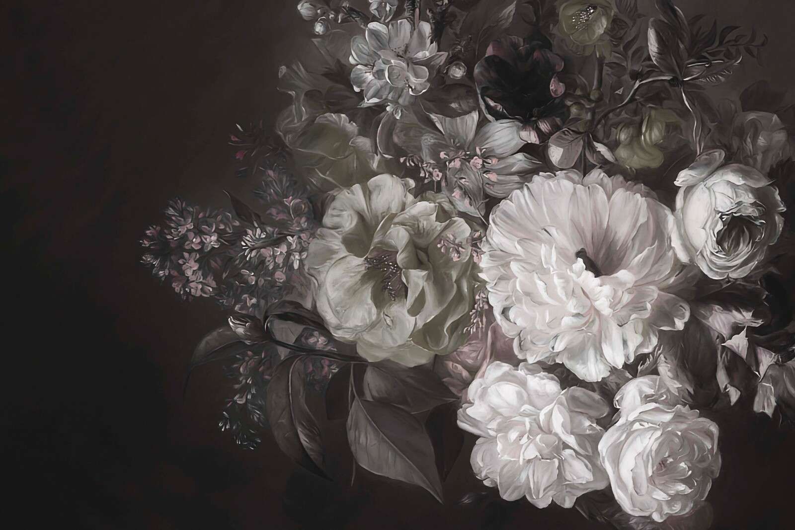 Bukiet z zielonym bzem