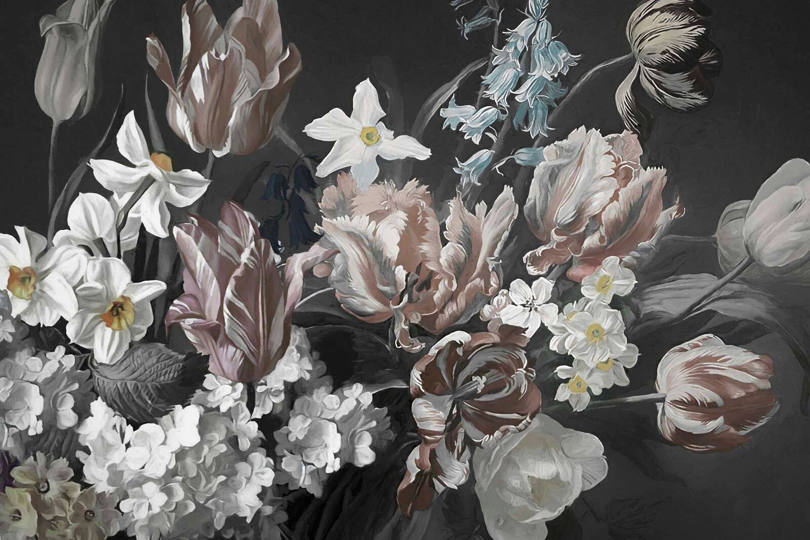 Bukiet z pomarańczowymi piwonami