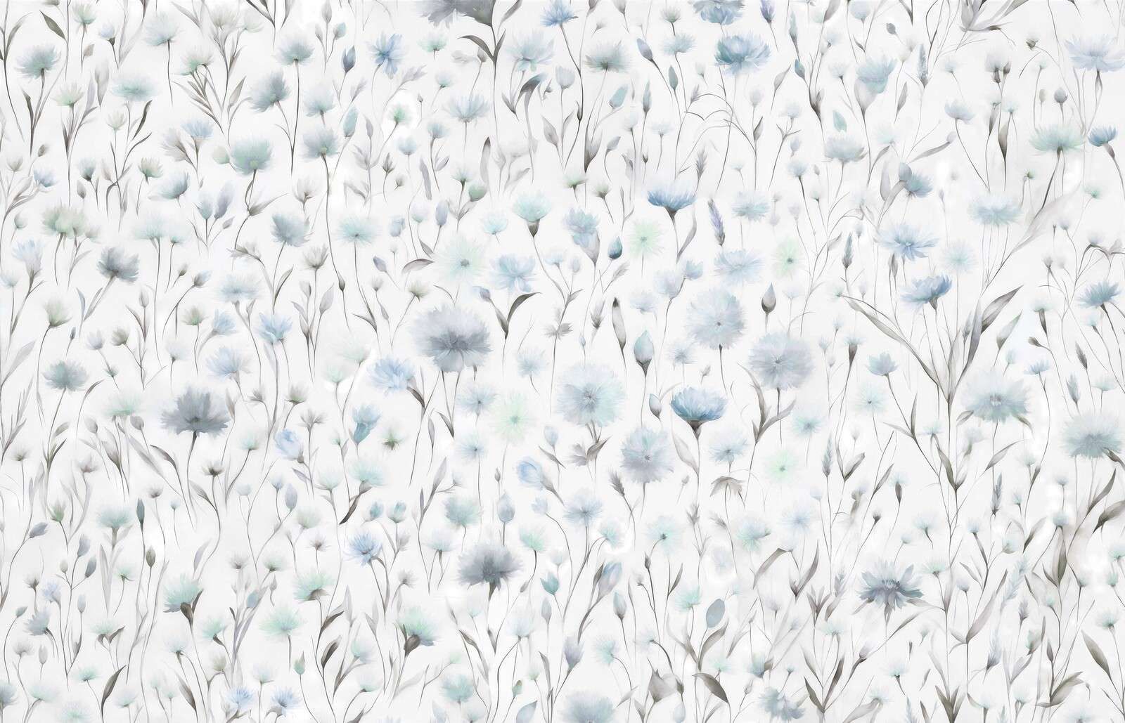 Chabry i trawy polne Niebieskie