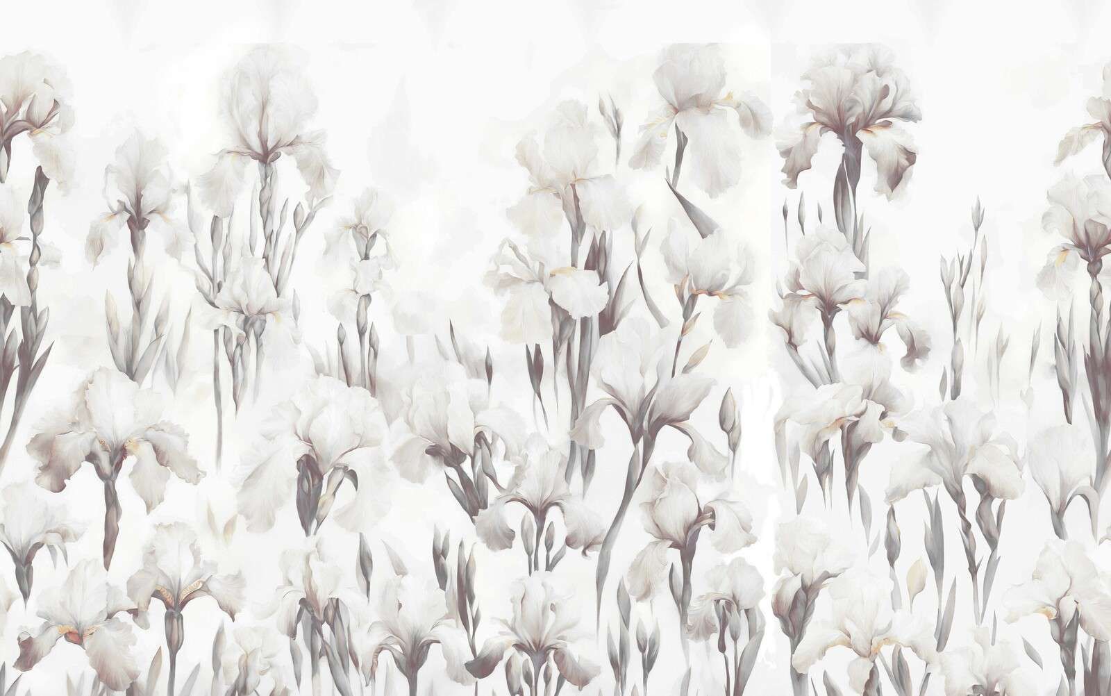 Irysy Tańczą Bezszwowo Stonowany Beż