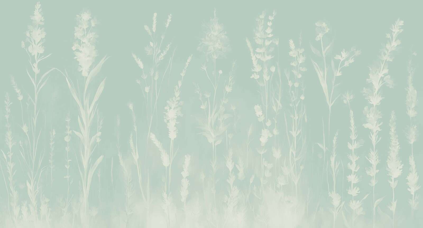 Lawendowa Polana Bezszwowa Miętowa Zieleń