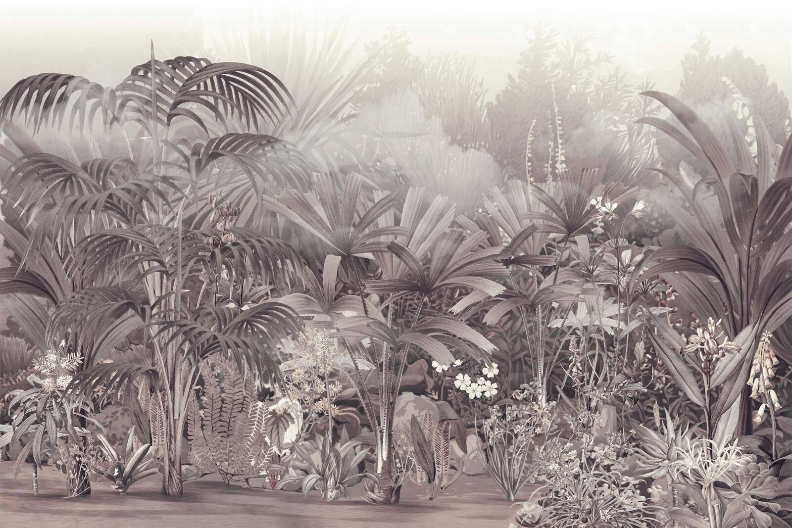 Poranek w Tropikalnym Ogrodzie Fioletowym