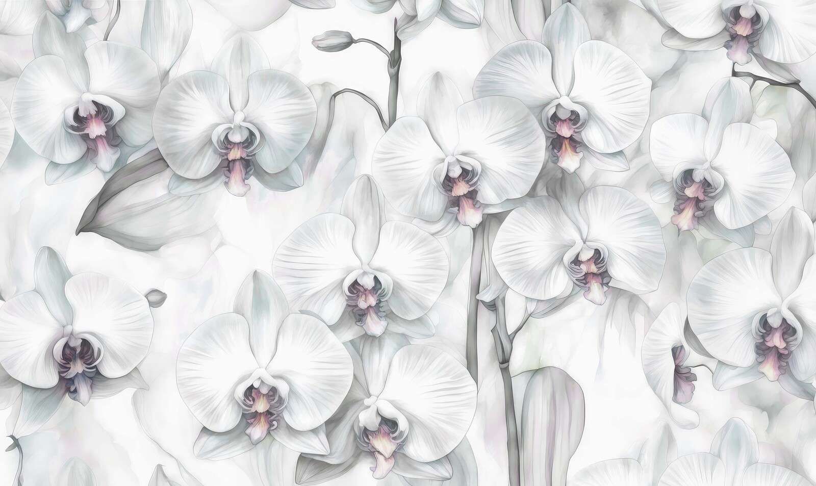 Raj Orchidei Zielony