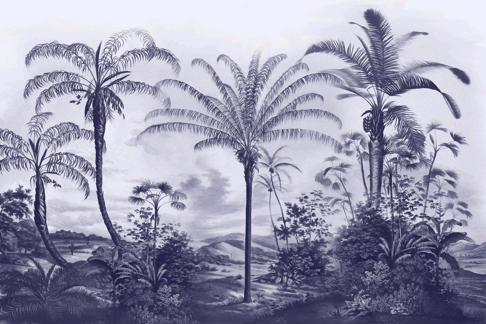 Romantyczne Tropiki Fioletowy