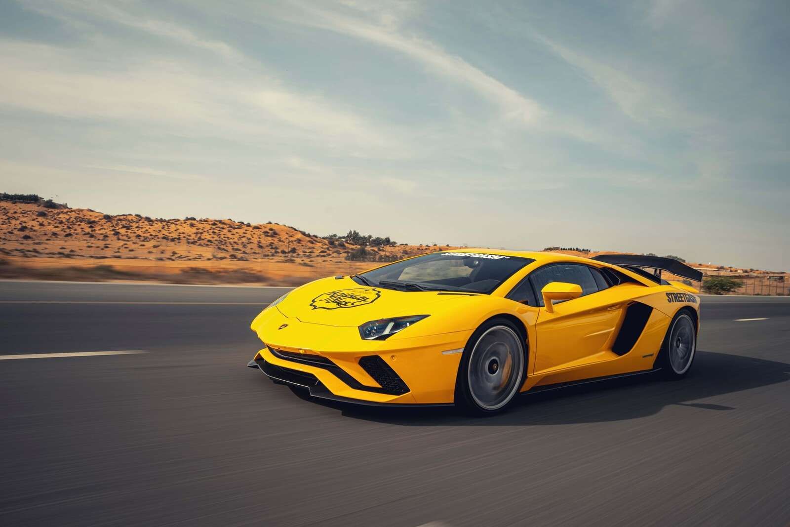 Lamborghini Aventador w akcji