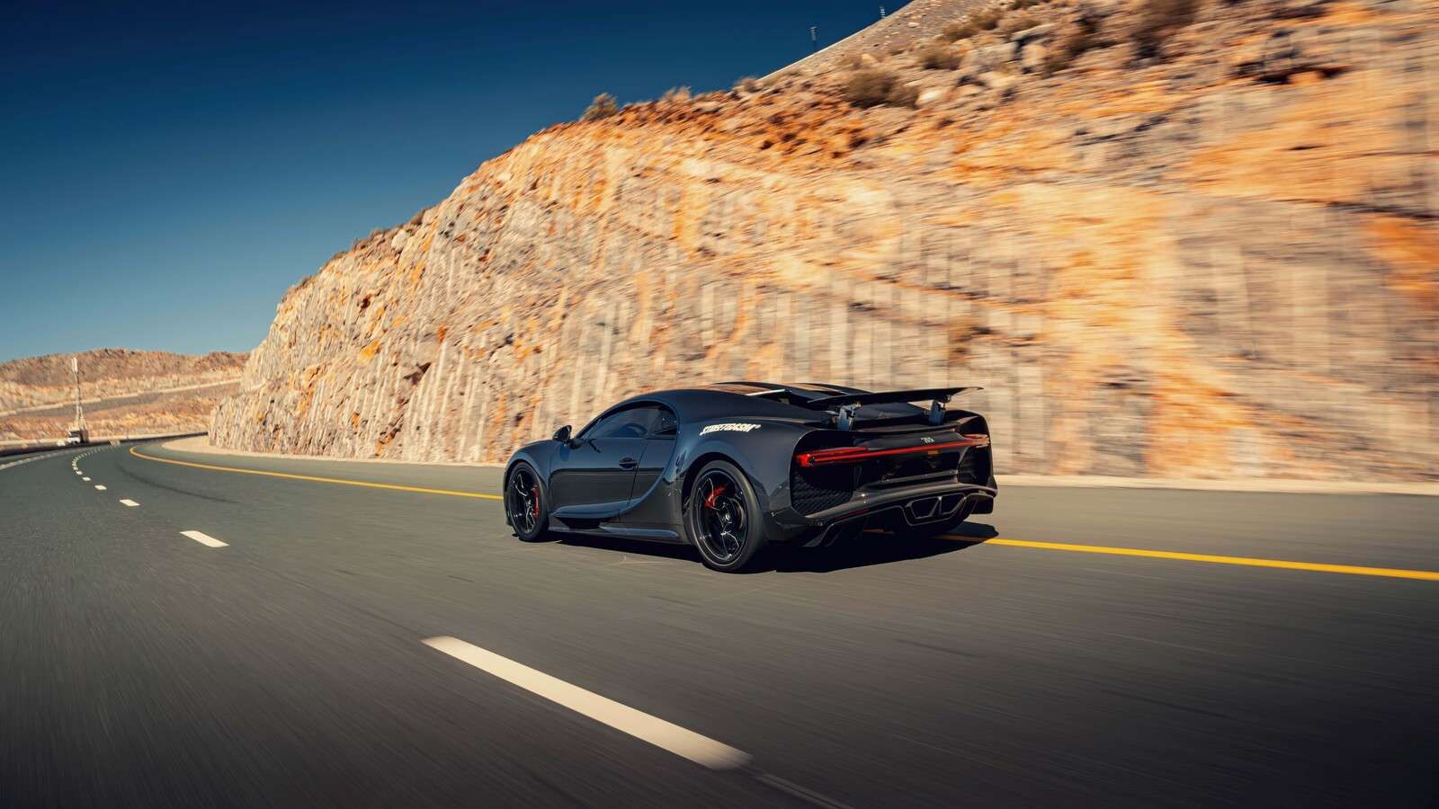 Bugatti Chiron Pur Sport w akcji