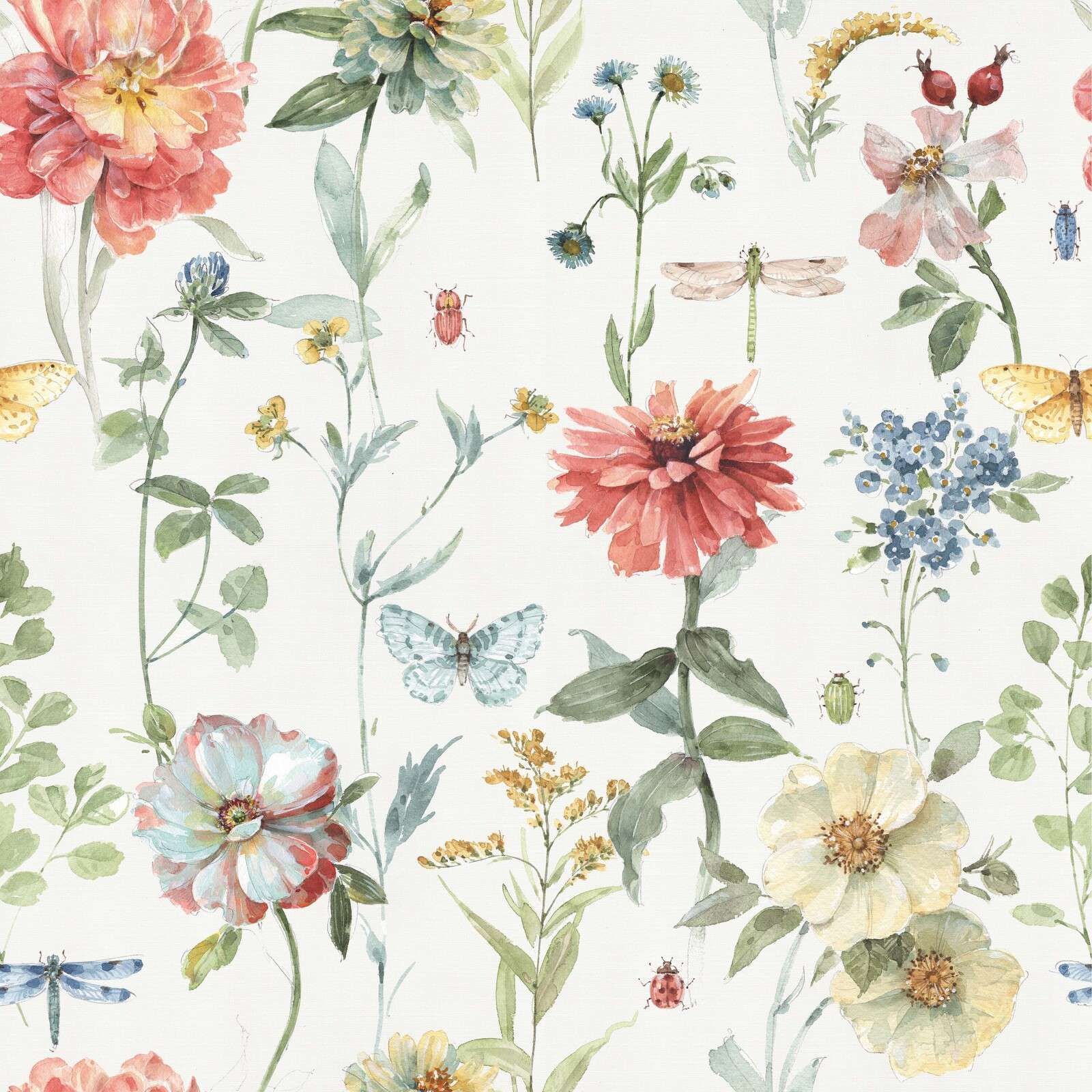 Wzór Wiosenna Łąka II