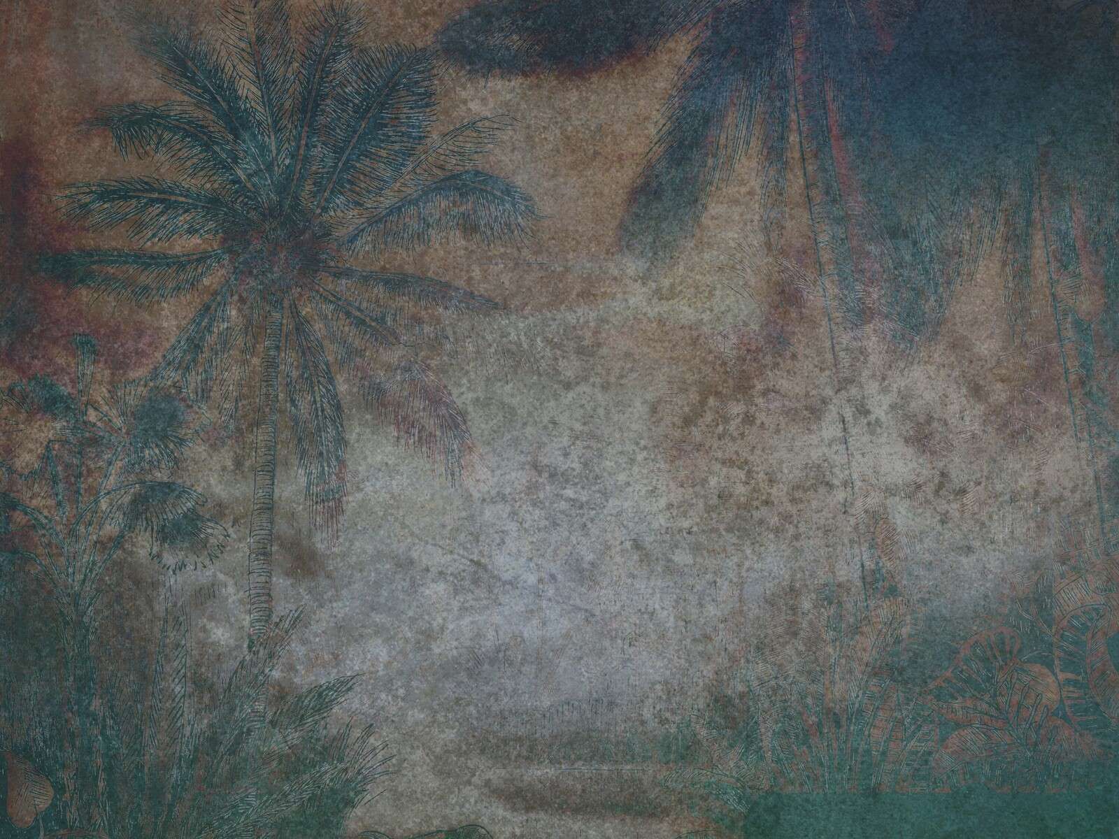 Górski krajobraz w porannym świetle