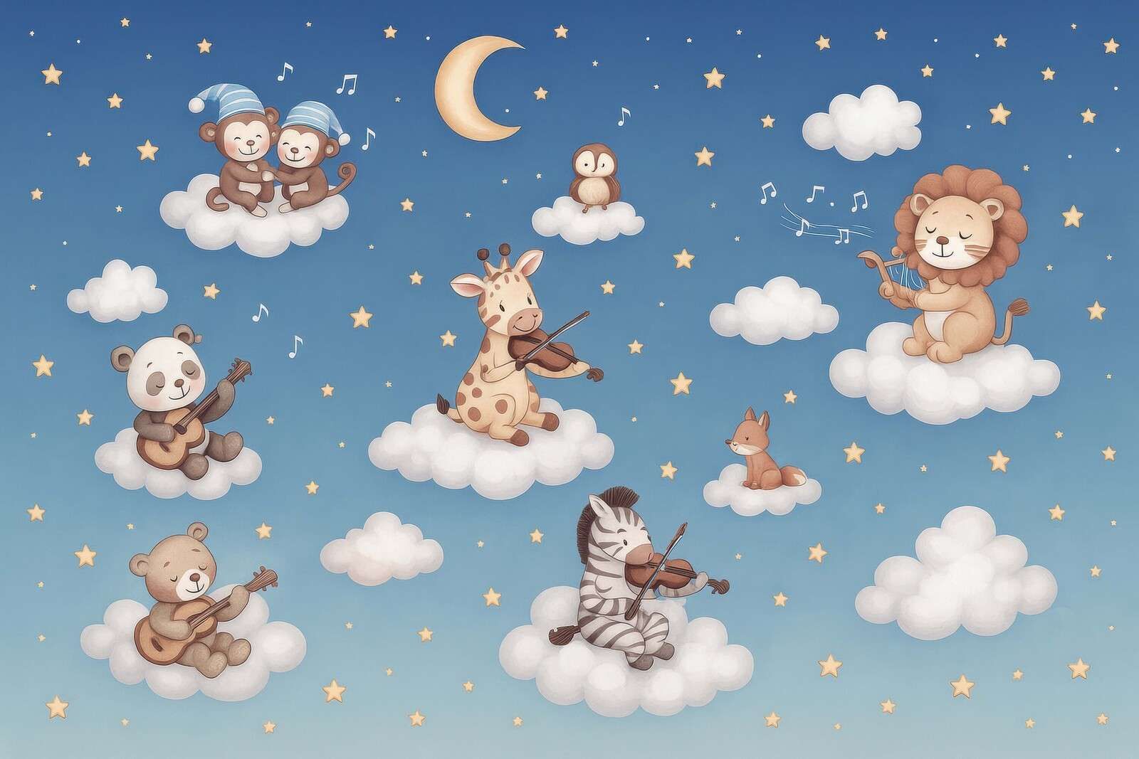 Koncert w chmurach - niebieski