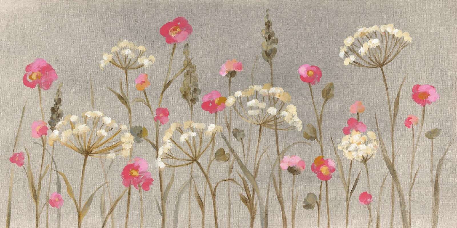 Bukiet polny z makami i baldachogronami