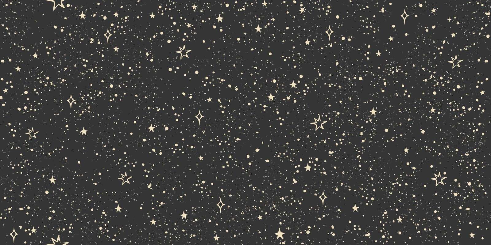 Migoczące gwiazdy w świetle nocy