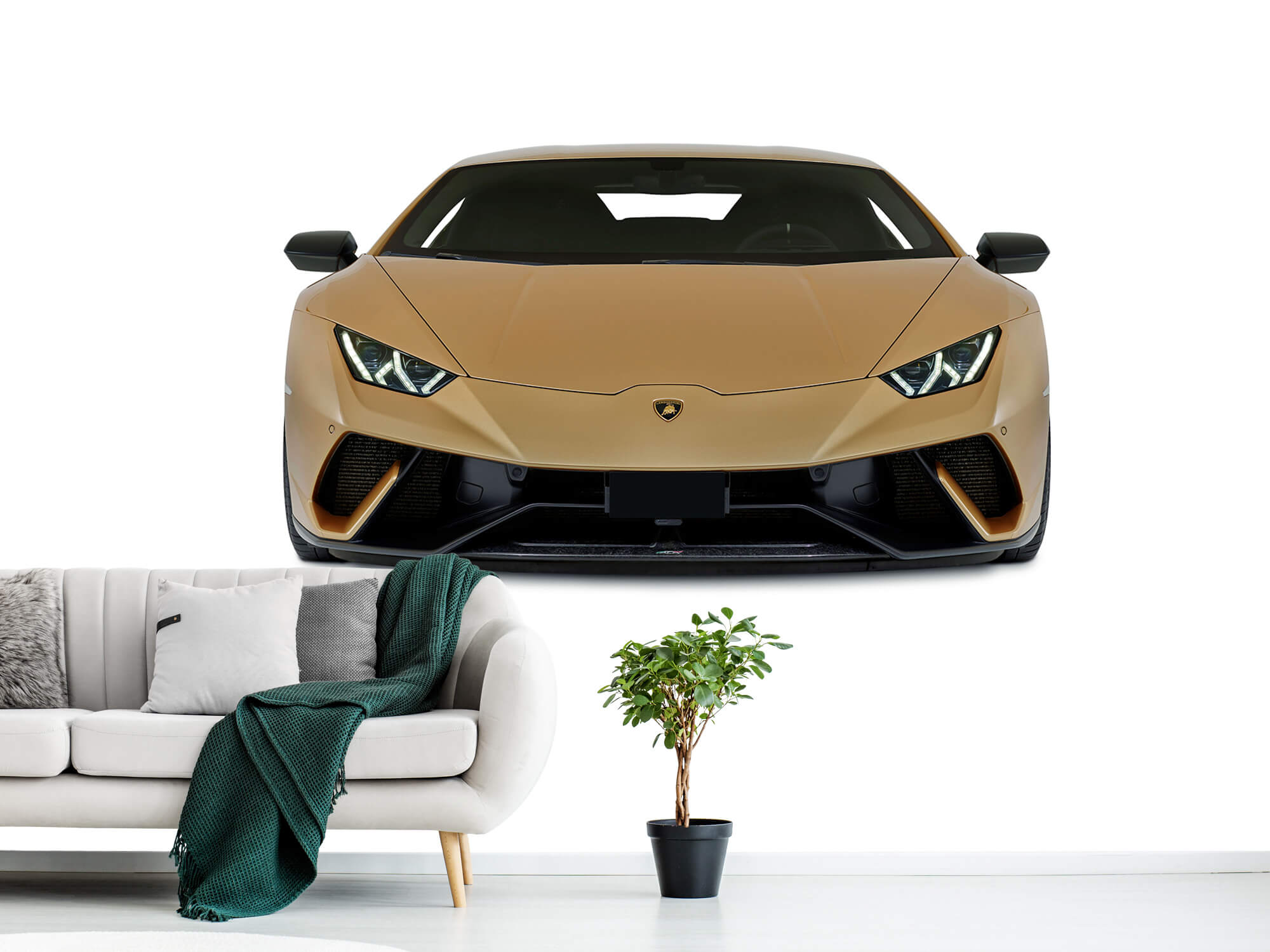 Wallpaper Lamborghini Huracán - Przód, biały 10