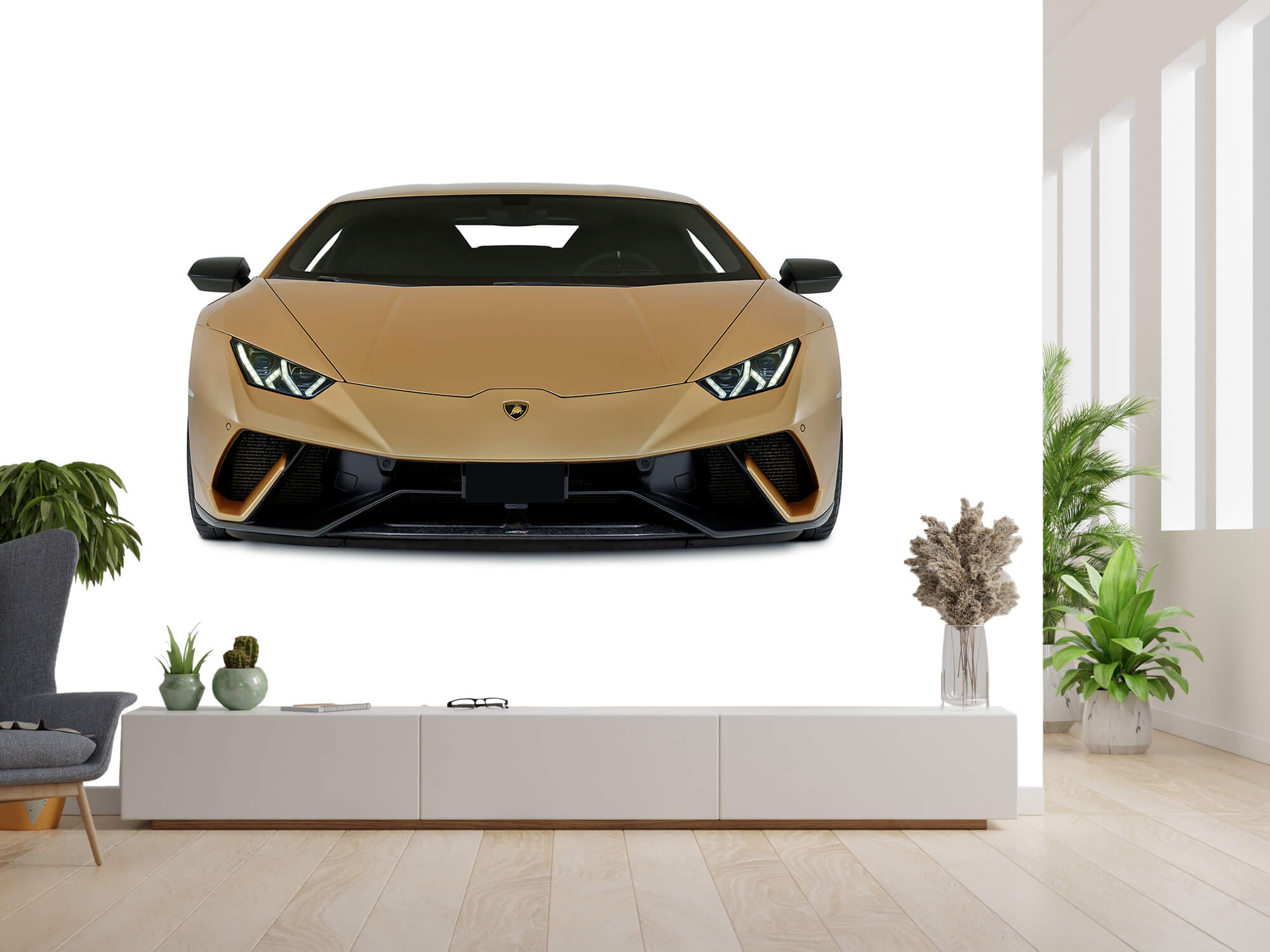 Wallpaper Lamborghini Huracán - Przód, biały 13